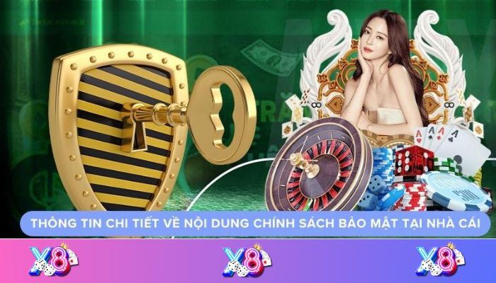 Chi tiết nội dung chính sách bảo mật tại X8 Club