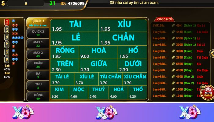 Lô đề X8 Club mang đến trải nghiệm phong phú cho mọi đối tượng người chơi