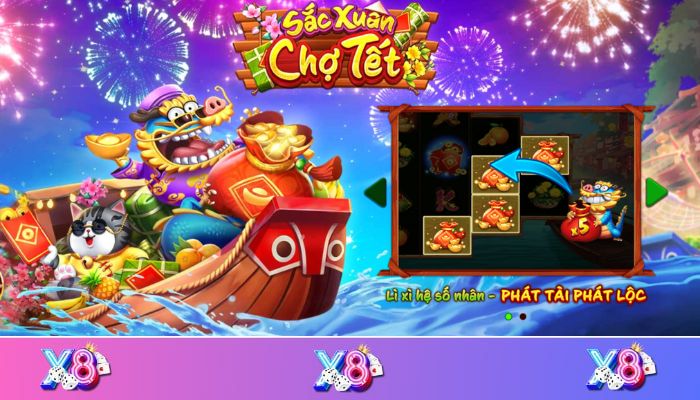 X8 Club mang đến kho tàng game nổ hũ đa dạng