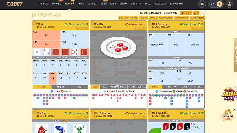 Slots độc quyền của COBET – nhiều chủ đề mới, bonus kèm minigame